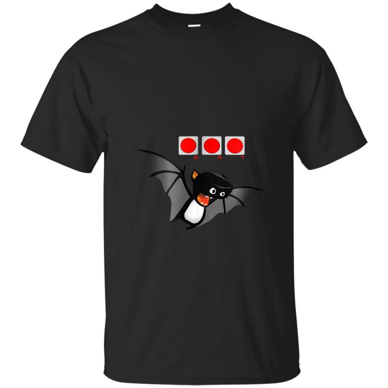 Bat Game Classic Buttons Modern T-shirt-mt