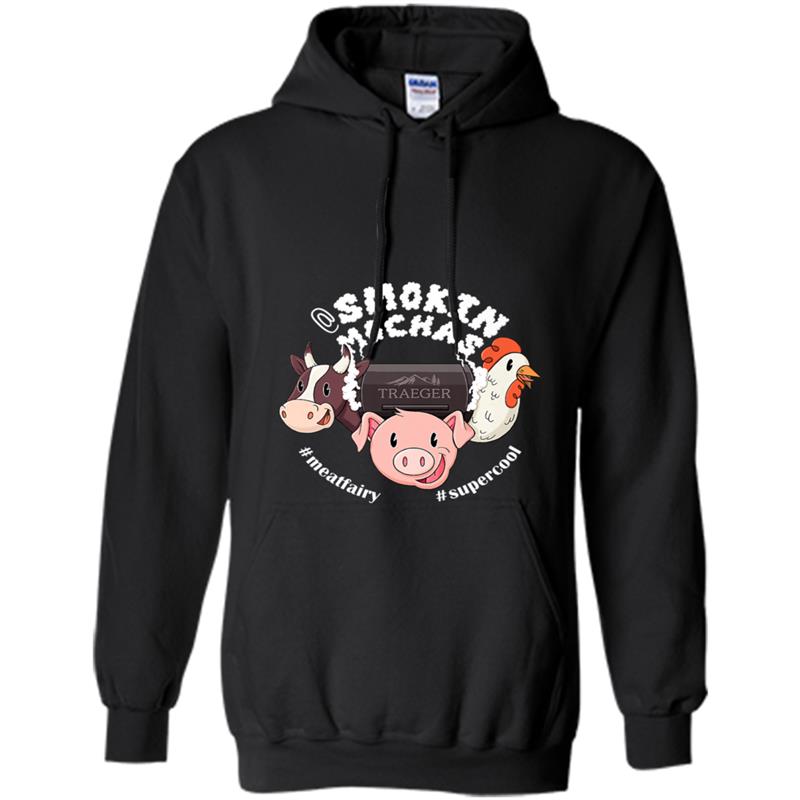 BBQ Buddies w transparent logo Hoodie-mt