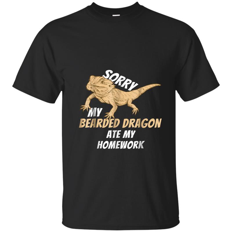 Bearded Dragon  My Bearded Dragon Ate My Homework T-shirt-mt