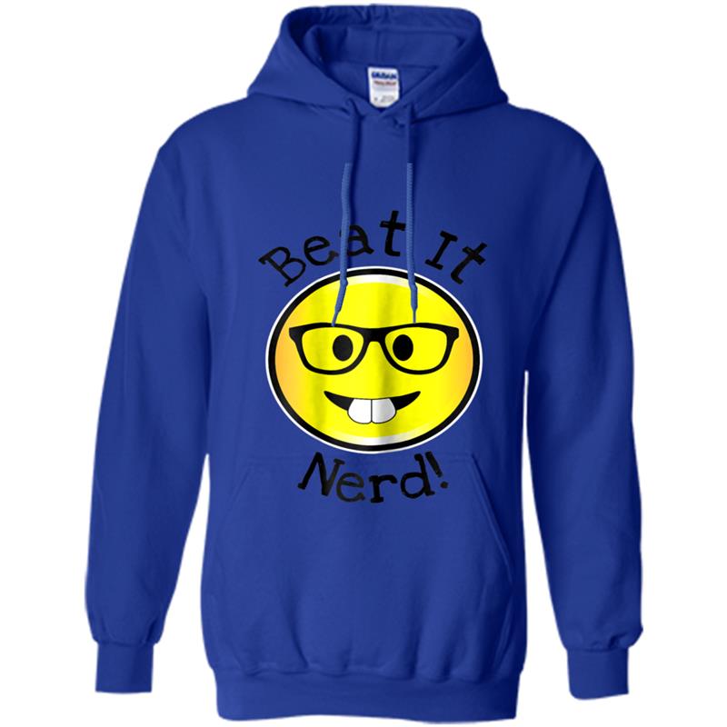 Beat It Nerd! Tee Hoodie-mt