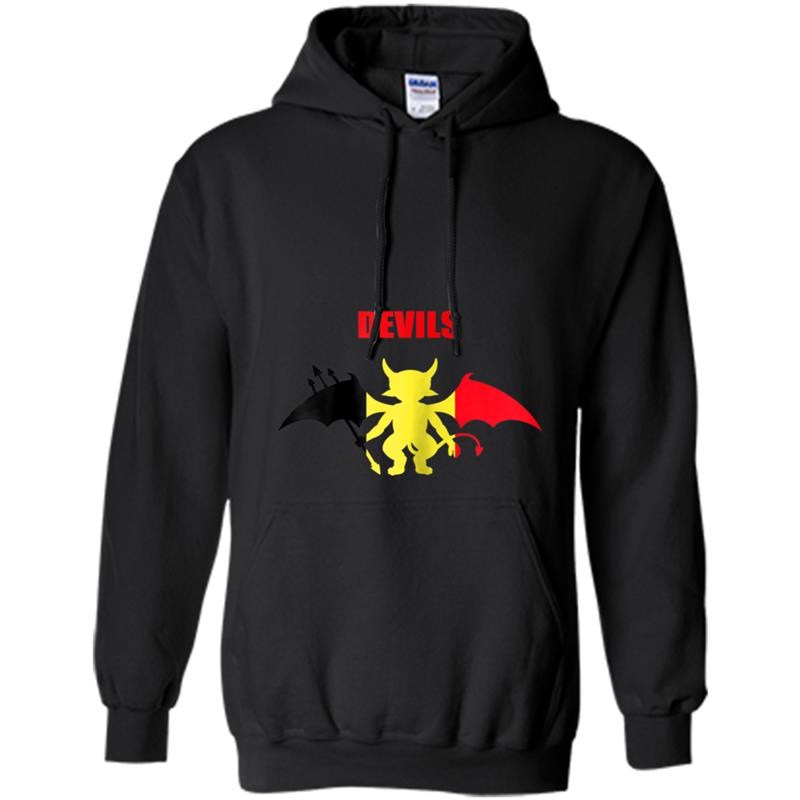 Belgium Devils Soccer Hoodie-mt