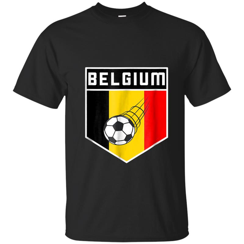 Belgium Jersey Style  Devils Soccer Gift T-shirt-mt