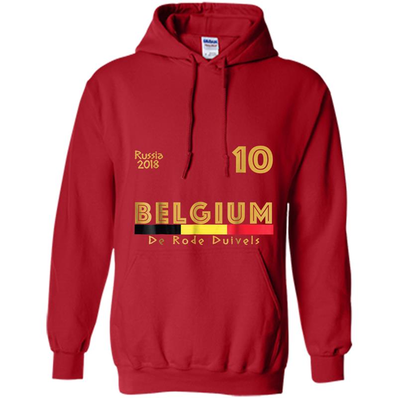 Belgium Soccer Jersey World Football Cup  Flag Gift Hoodie-mt