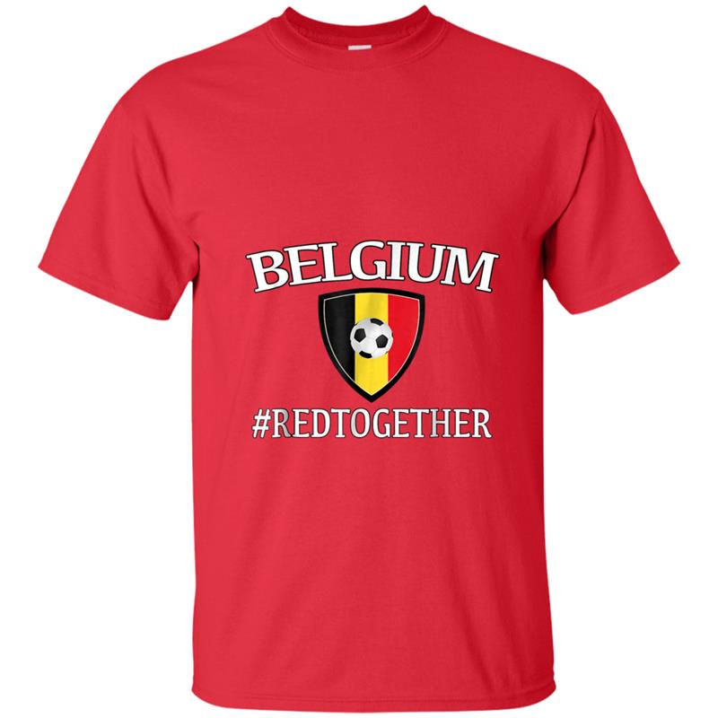 Belgium Soccer  Jersey Team Fan Gift Futbol World T-shirt-mt