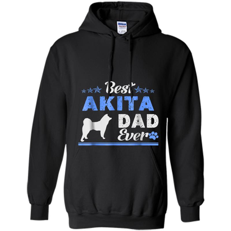 Best Akita Dad Ever   Akita father Hoodie-mt