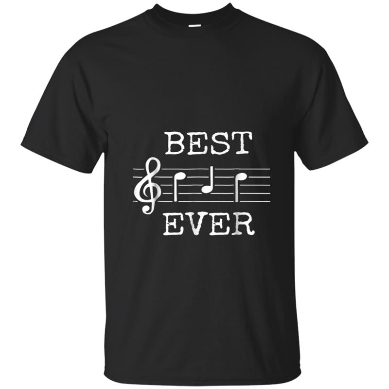 Best Dad Ever Music  Cute Father T-shirt-mt