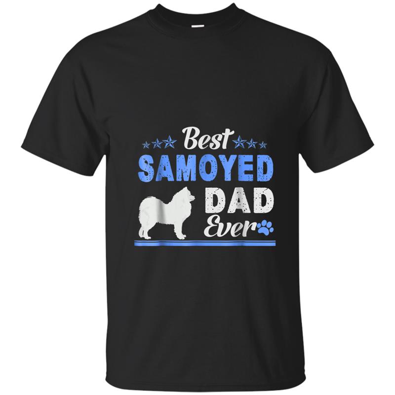 Best Samoyed Dad Ever   Samoyed father T-shirt-mt