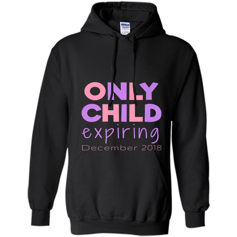 Big Sister  Pregnancy Reveal Baby December 2018 Hoodie-mt