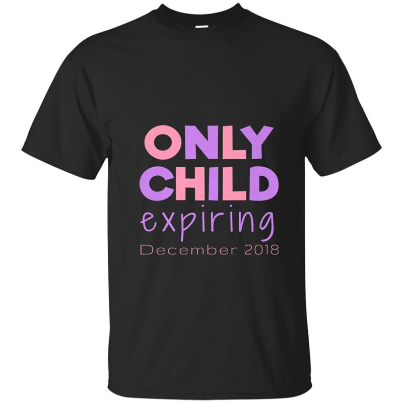 Big Sister  Pregnancy Reveal Baby December 2018 T-shirt-mt