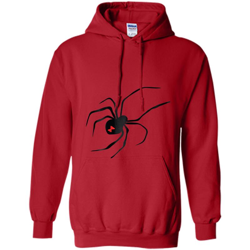 Black Widow Spider Spiderweb  Halloween Costume Hoodie-mt