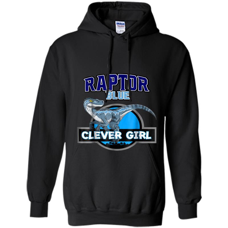 BLUE RAPTORS JURASSIC THE LOST WORLD CLEVER GIRL Hoodie-mt