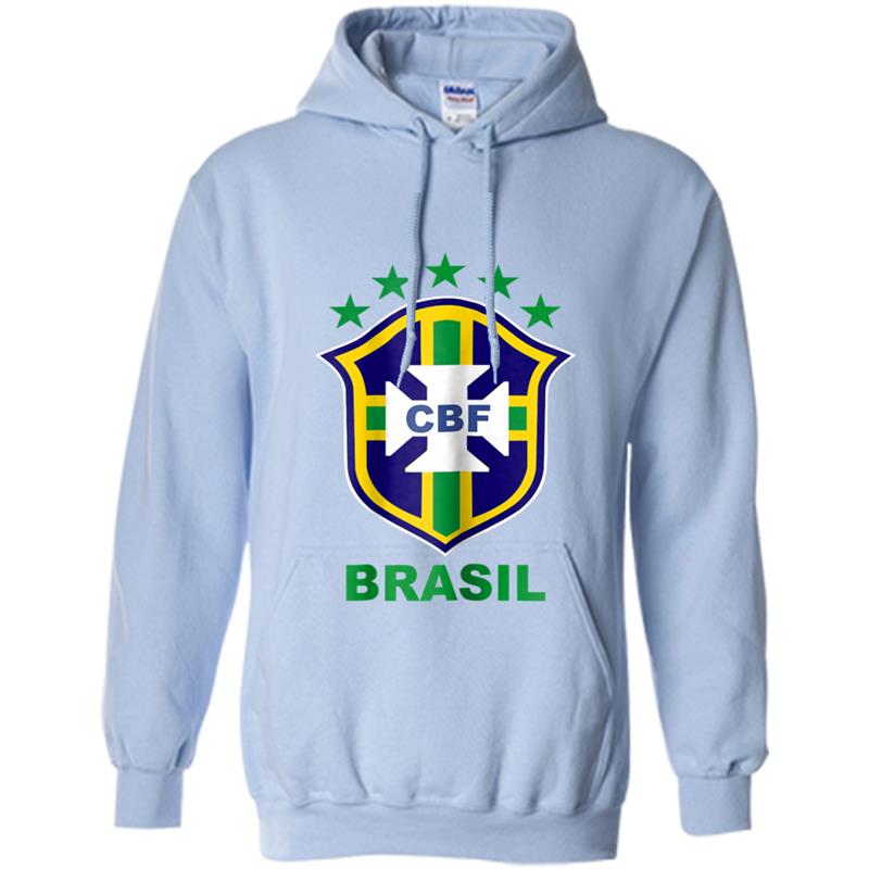 Brasil, Copa Do Mundo, Russia 2018  - Camiseta Futebol Hoodie-mt