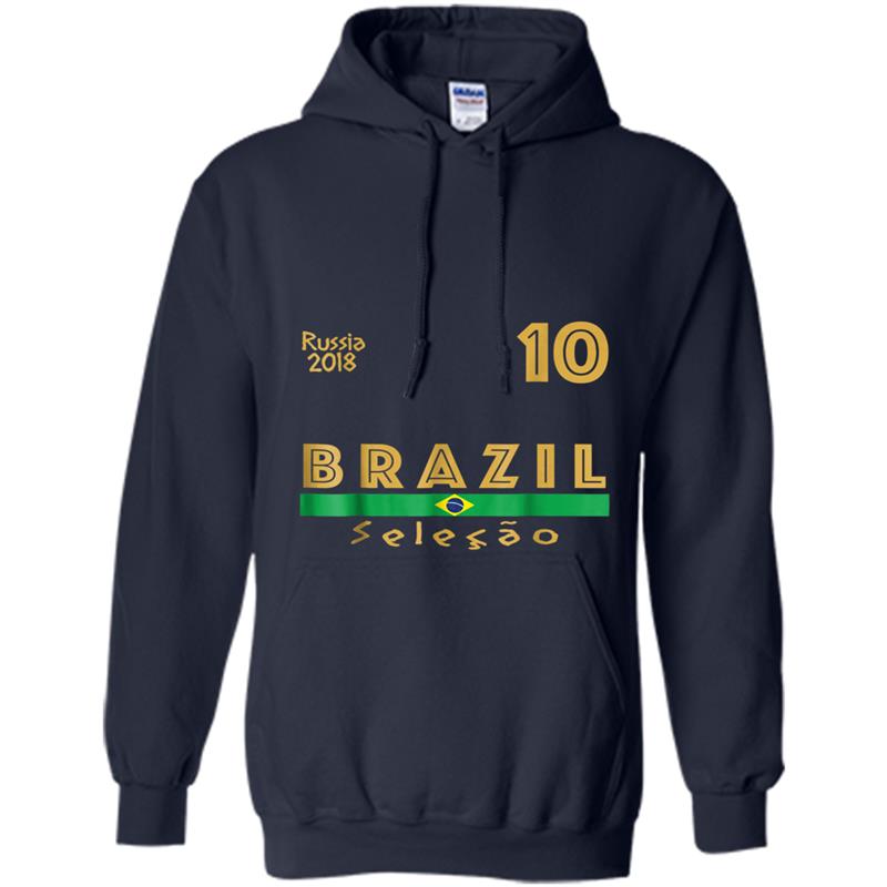 Brazil Soccer Jersey 2018 World Football Cup Flag  Gift Hoodie-mt