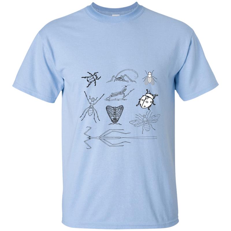 Bugs  Creepy Crawly Bug for Kids T-shirt-mt