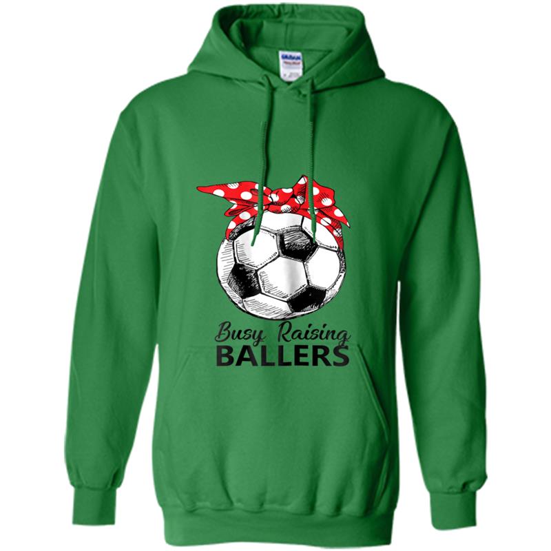 Busy Raising Ballers  Gift For Mother Hoodie-mt