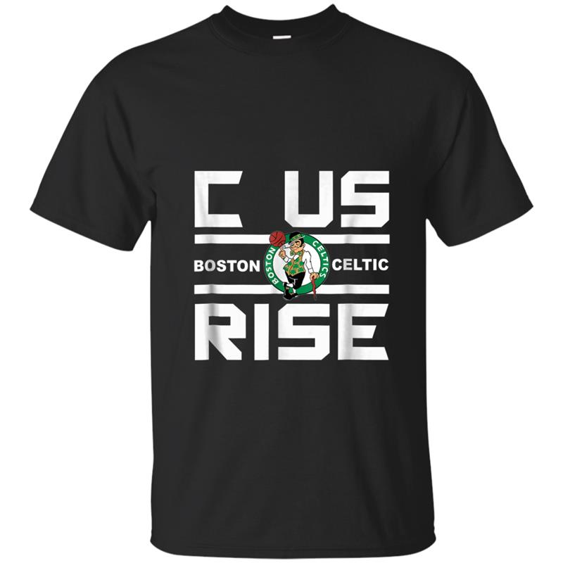 C Us Rise Boston Celtic T-shirt-mt