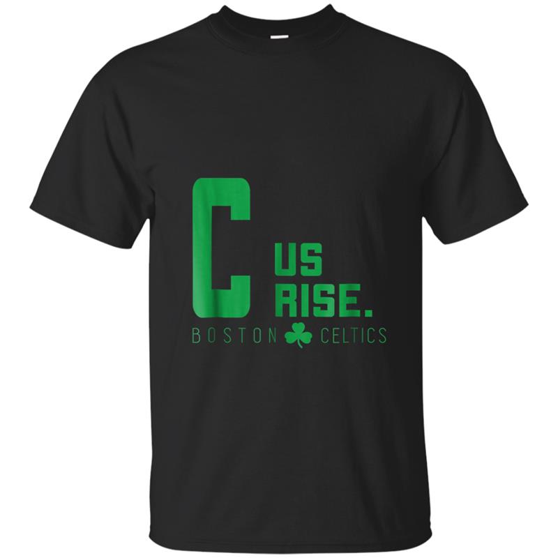 C Us Rise Boston Celtic  Playoffs T-shirt-mt