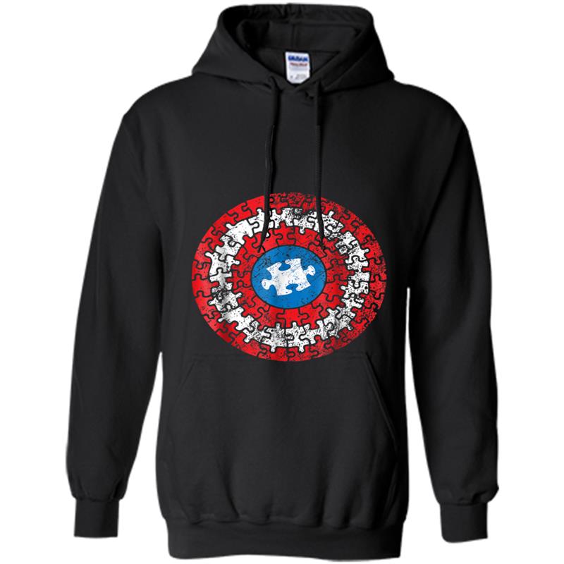 Captain Autism Awareness Kids Men Women Hoodie-mt