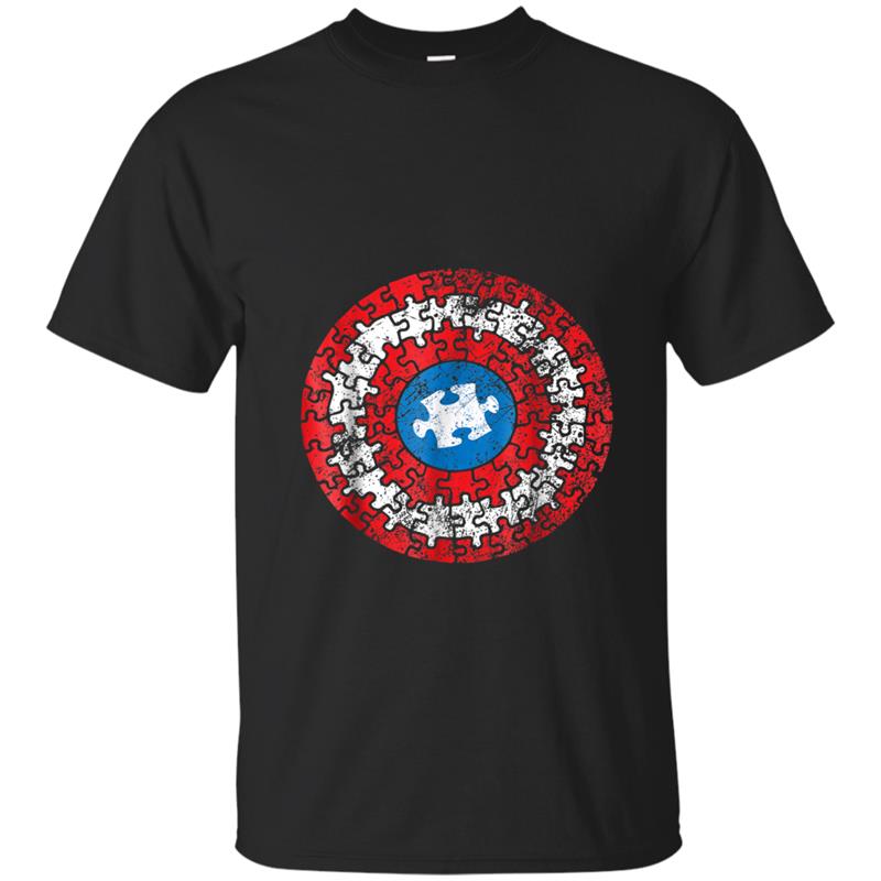 Captain Autism Awareness Kids Men Women T-shirt-mt