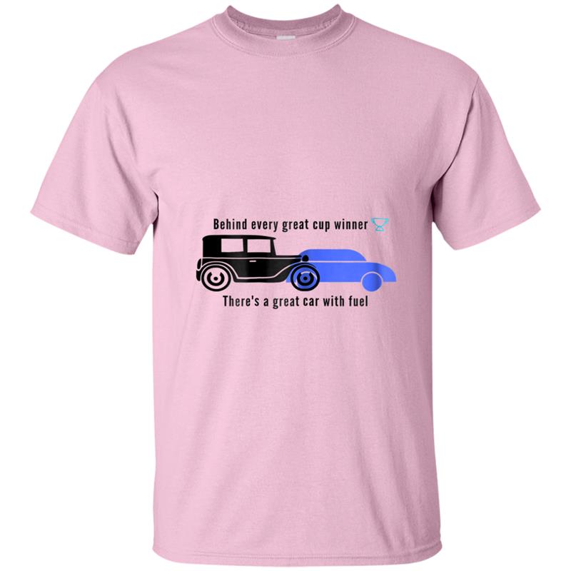 Car Race Cup Winner Trophy  ComfortSoft Workwear Top T-shirt-mt