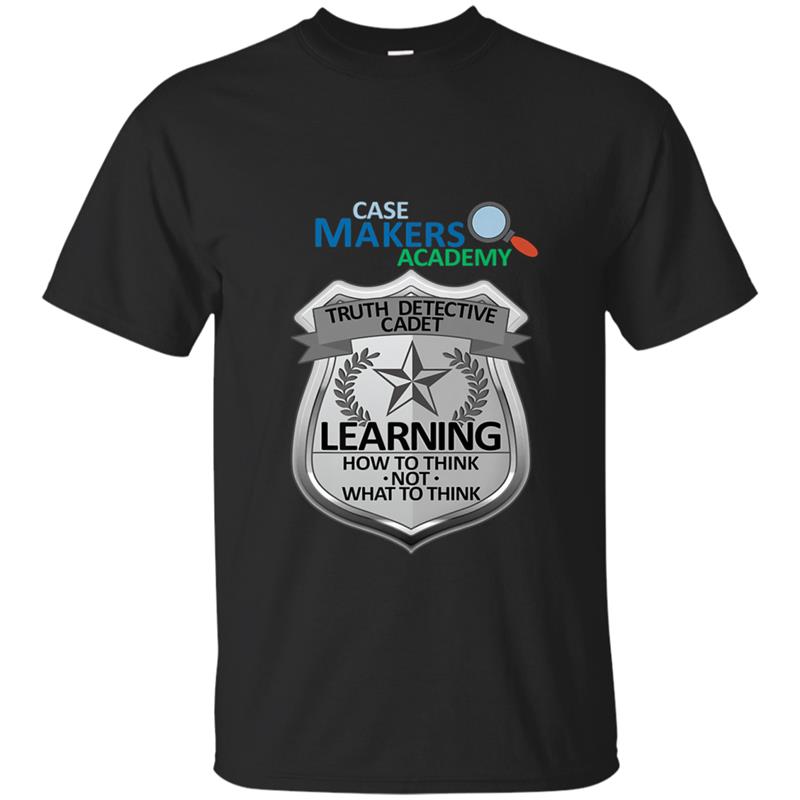 Case Makers Academy Truth Detective Cadet T-shirt-mt