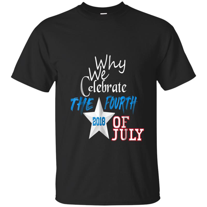 Celebrate The Fourth Of July 2018 T-shirt-mt