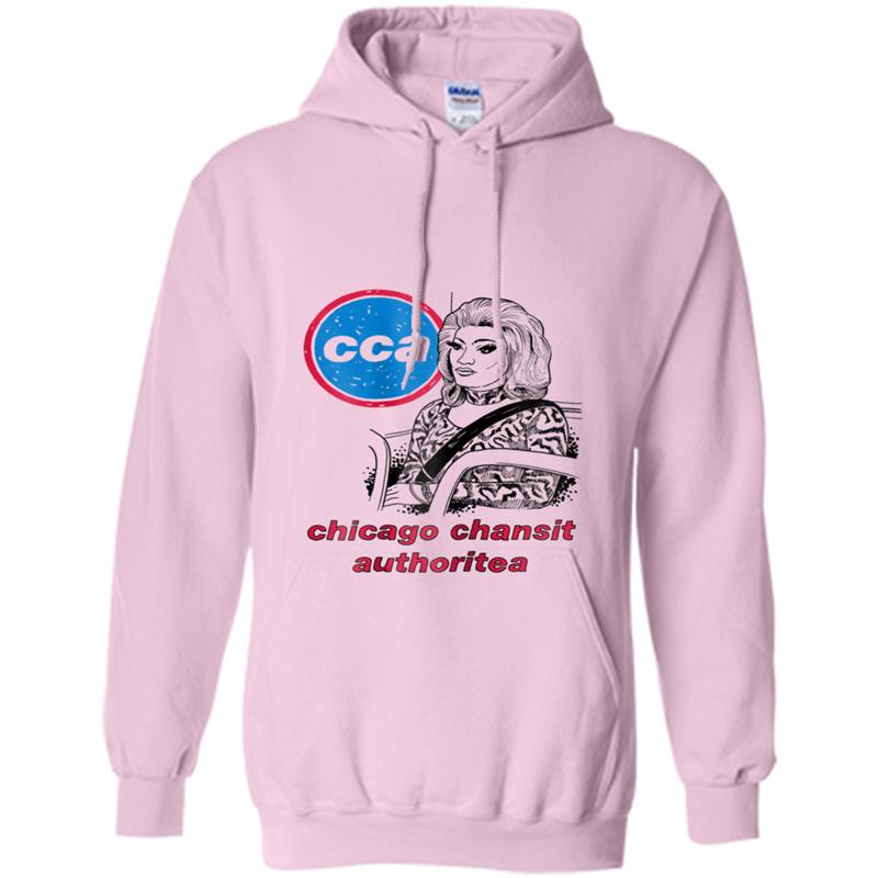 Chansportation Tee (Pink and Yellow) Hoodie-mt