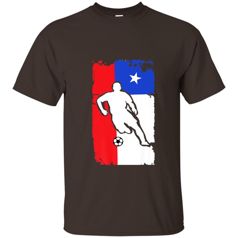 Chile Soccer Jersey - Chilean Flag  Football Futbol T-shirt-mt