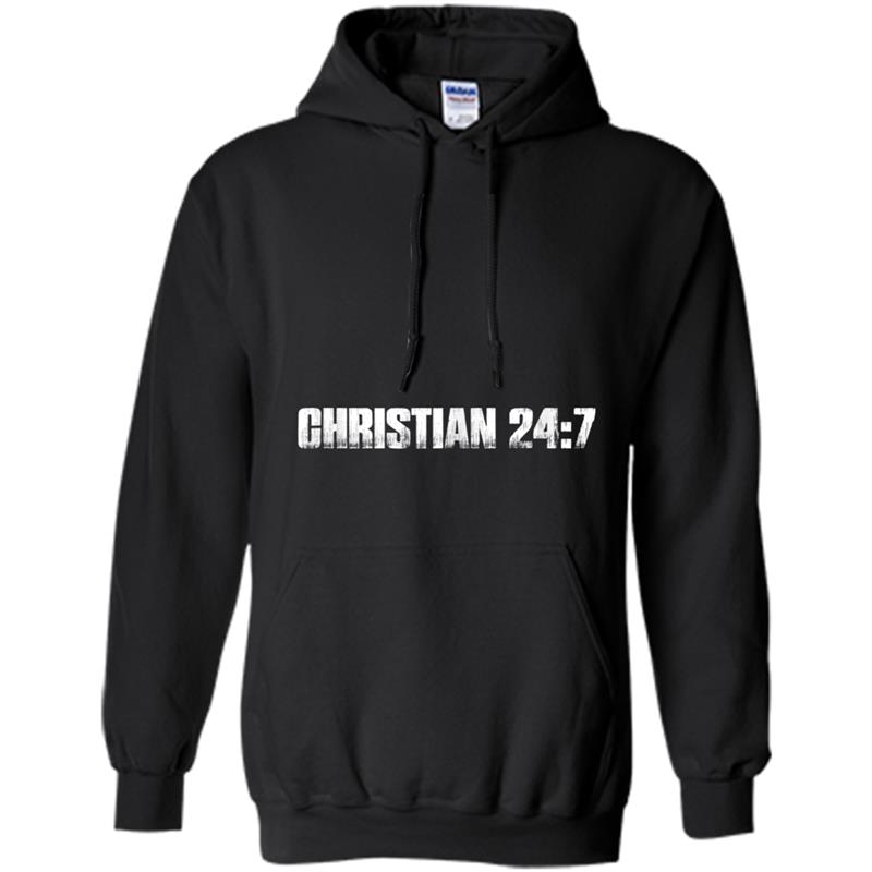 Christian 247 Bible Study Novelty Gif Hoodie-mt