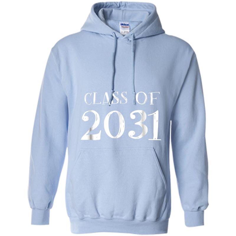 Class of 2031 Grow with me  - First Day of School Hoodie-mt