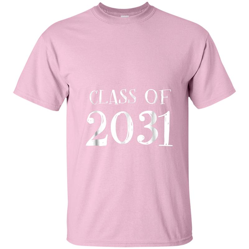 Class of 2031 Grow with me  - First Day of School T-shirt-mt