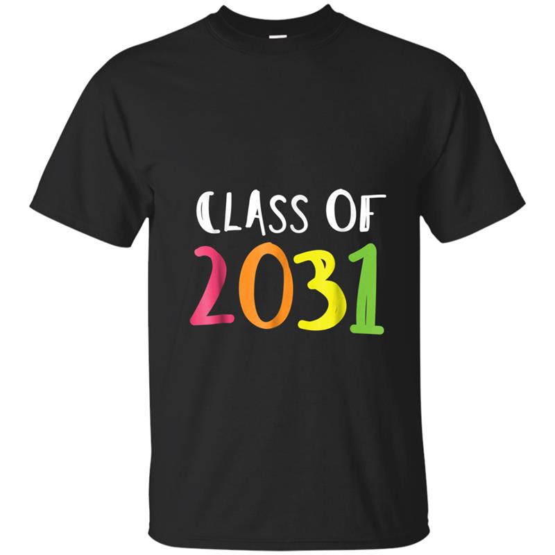 Class Of 2031  Kindergarten Graduation Back To School T-shirt-mt