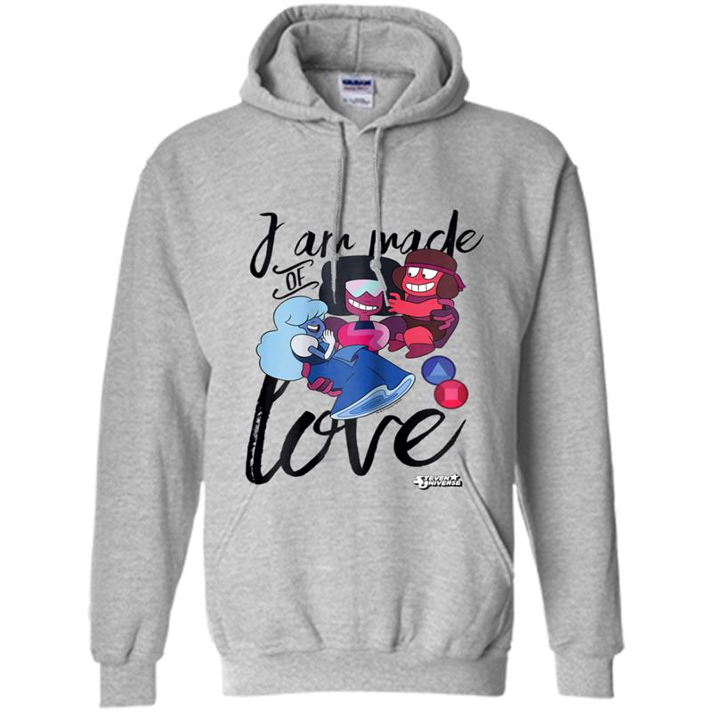 CN Steven Universe I Am Made Of Love Graphic Hoodie-mt