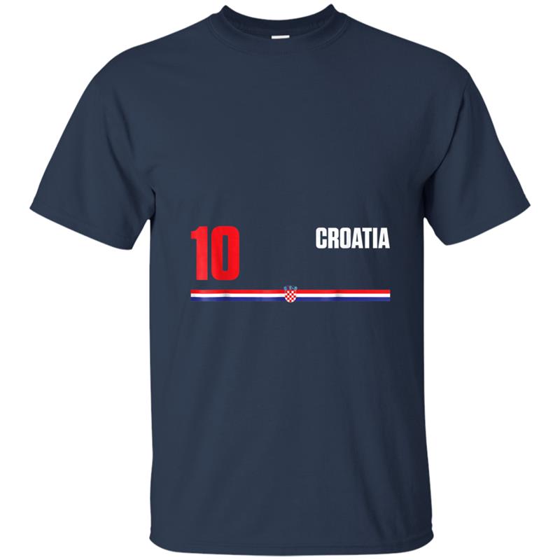 Croatia Hrvatska  Soccer Football Jersey Style 10 T-shirt-mt