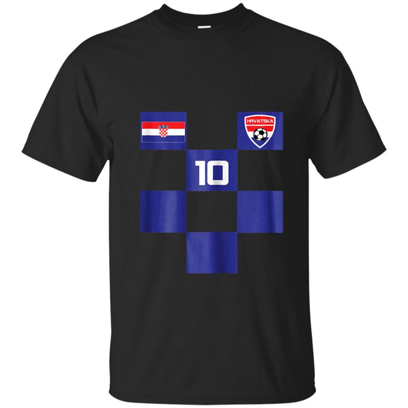 Croatia Jersey  Soccer Black Blue Men Women Kids Sizes T-shirt-mt