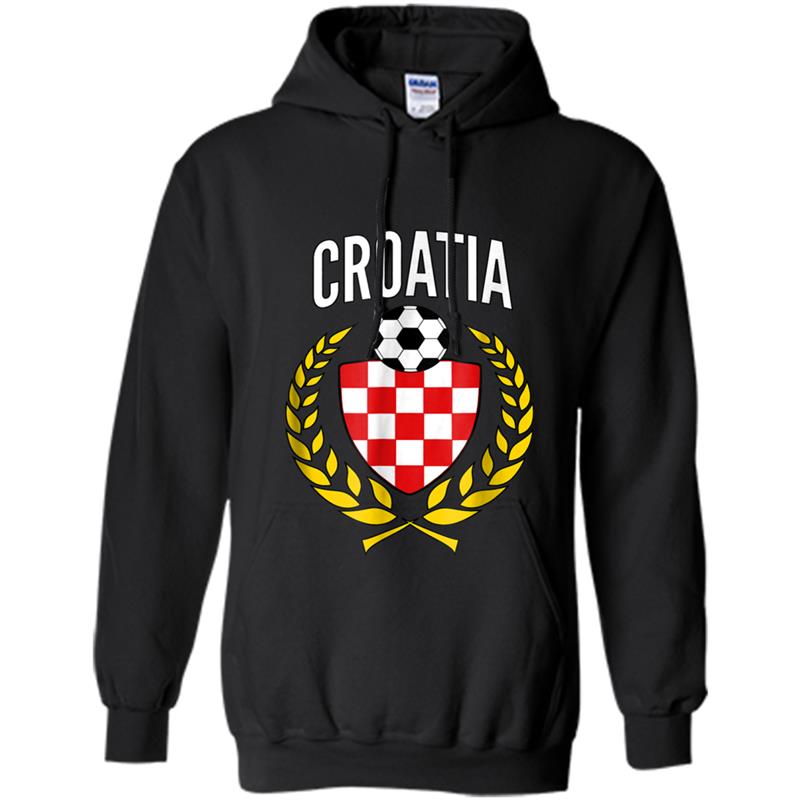 Croatia Soccer Jersey 2018 Hrvatska Football Fan Support Hoodie-mt