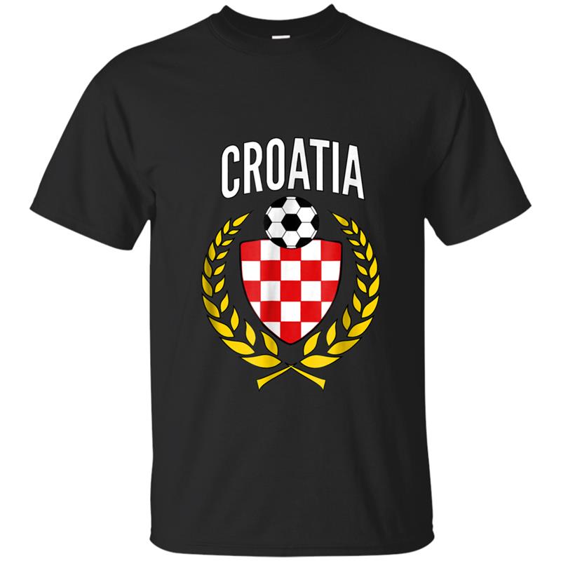 Croatia Soccer Jersey 2018 Hrvatska Football Fan Support T-shirt-mt