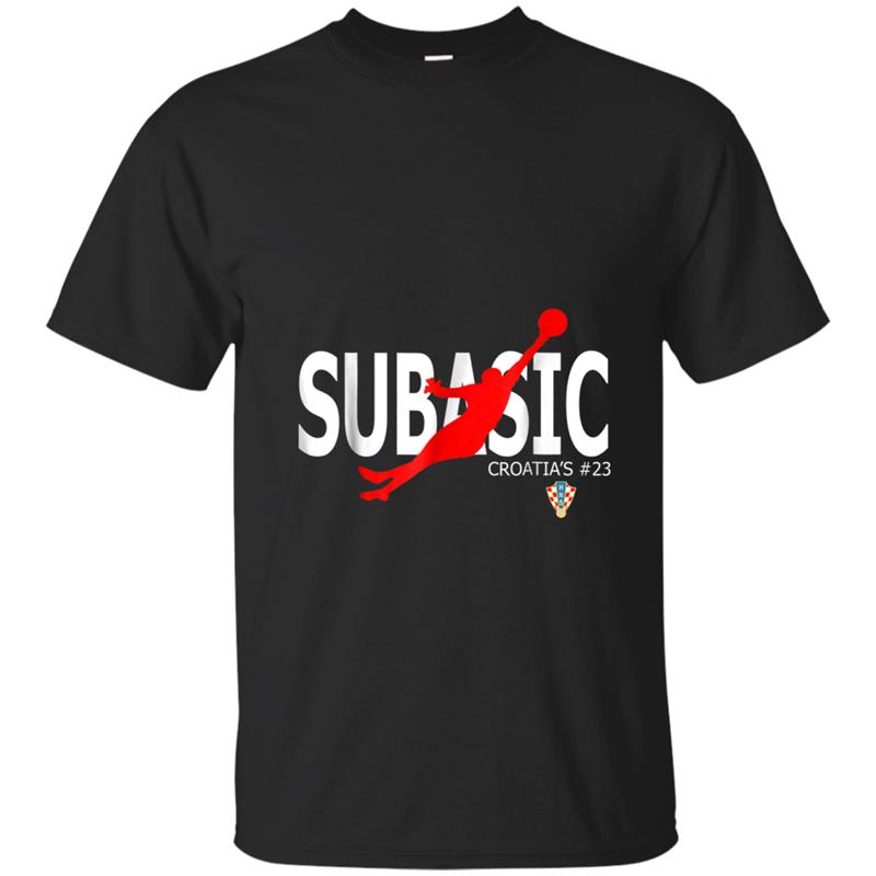 Croatia soccer Jersey 2018 Subasic 23 funny T-shirt-mt
