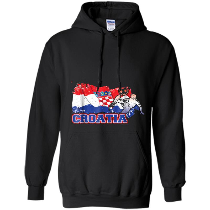 Croatia Soccer Team Croats Flag Men Women Youth Hoodie-mt