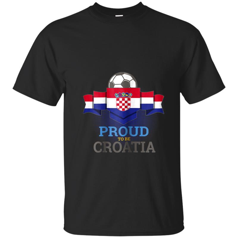 Croatia World Soccer Team Flag 2018 Men Women Youth T-shirt-mt