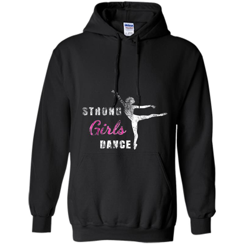 Cute Cool Strong Girls Dance  Gift Girls Teens Women Hoodie-mt