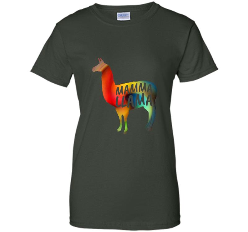 Cute Mamma Llama  Funny Llama lovers Gift T-shirt-mt