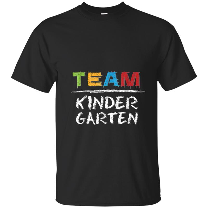 Cute Team Kindergarten  Back To School  For Kids T-shirt-mt