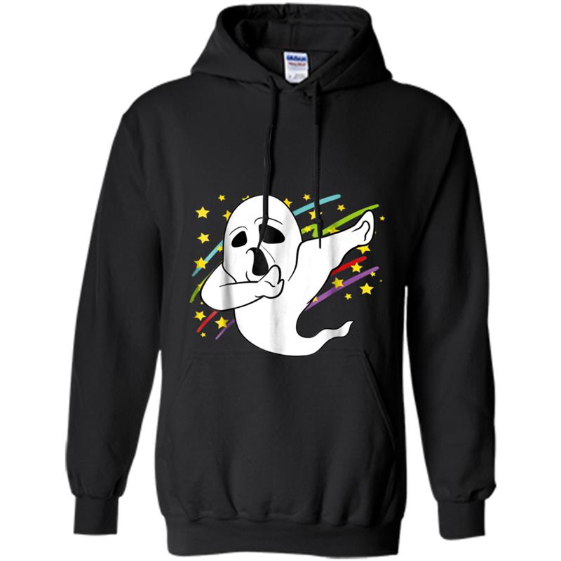 Dabbing Dab Ghost Halloween Disco Party Music Hoodie-mt