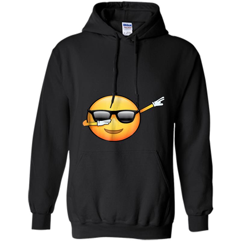 Dabbing emoji  for women, men, kids & adult Hoodie-mt