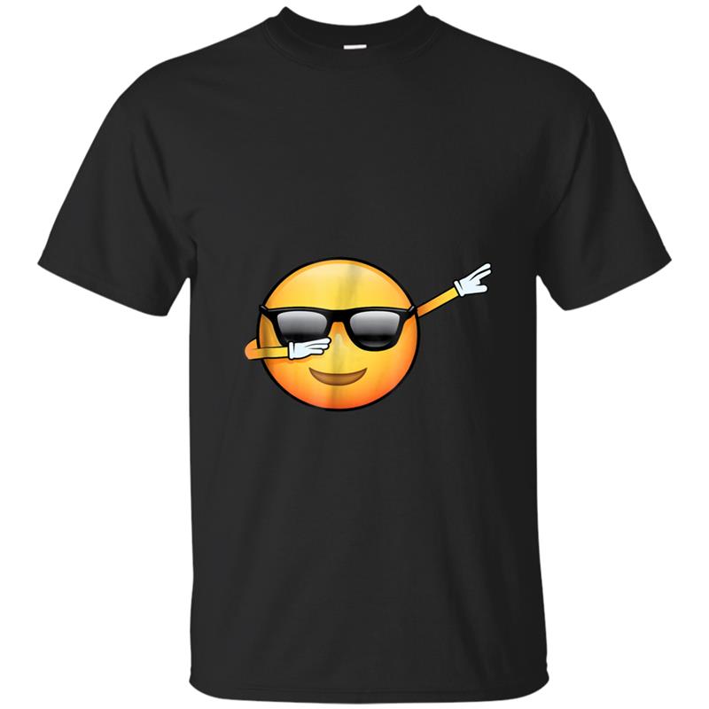 Dabbing emoji  for women, men, kids & adult T-shirt-mt