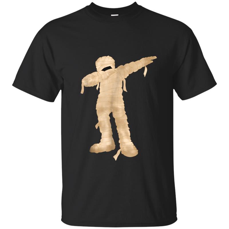 Dabbing mummy  Mummify Dab Dancing Halloween Costume T-shirt-mt