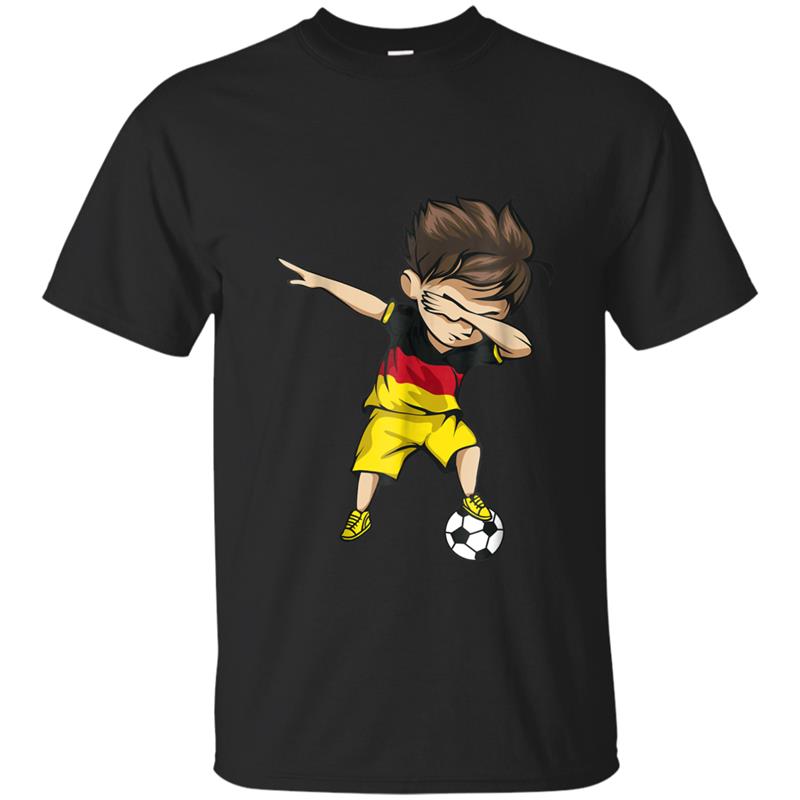 Dabbing Soccer Boy Germany Jersey  - German Football T-shirt-mt