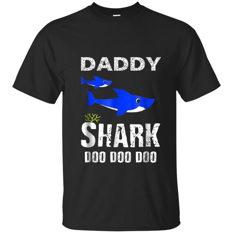 Daddy Shark , Doo Doo Doo - Fathers Day Gift T-shirt-mt