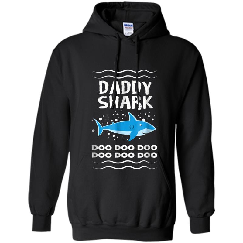 Daddy Shark Doo Doo - Fathers Day Hoodie-mt